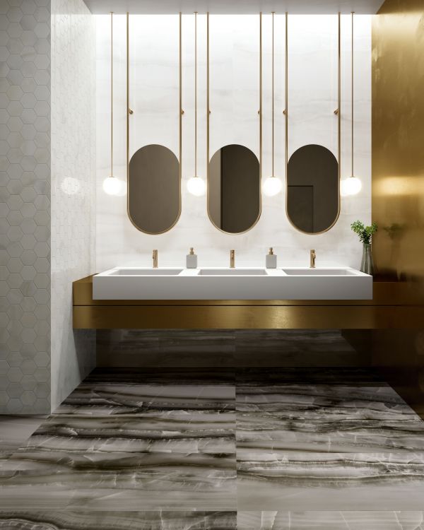 Akoya Ocean Matte 24 x 48